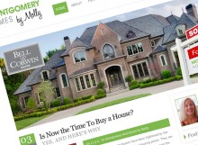Montgomery Homes by Molly - Website